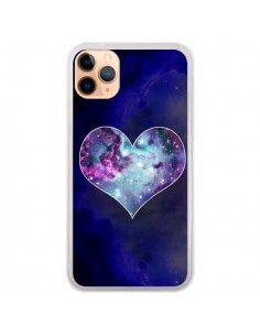 Coque iPhone 11 Pro Max Nebula Heart Coeur Galaxie -...