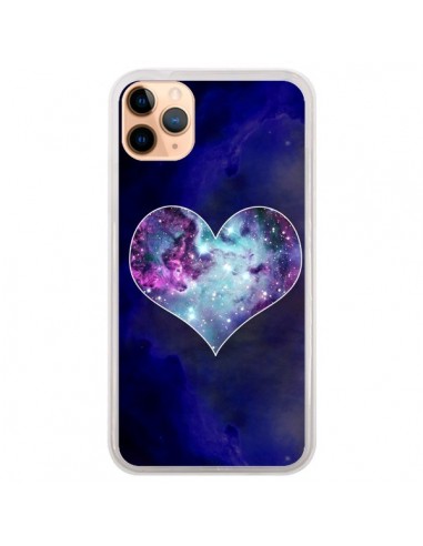 Coque iPhone 11 Pro Max Nebula Heart Coeur Galaxie - Jonathan Perez