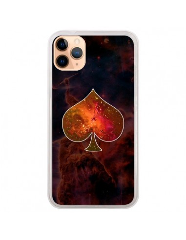 Coque iPhone 11 Pro Max Nebula Spade Pique Galaxie - Jonathan Perez