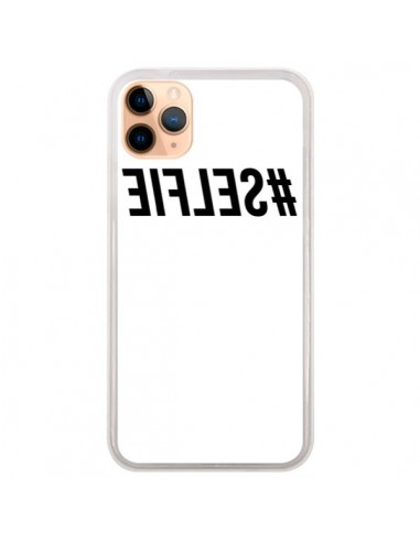 Coque iPhone 11 Pro Max Hashtag Selfie Noir Inversé - Jonathan Perez