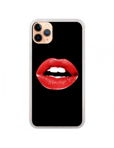Coque iPhone 11 Pro Max Lèvres Rouges - Jonathan Perez