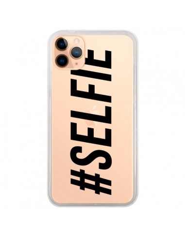 Coque iPhone 11 Pro Max Hashtag Selfie Transparente - Jonathan Perez