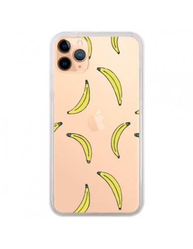 Coque iPhone 11 Pro Max Bananes Bananas Fruit Transparente - Dricia Do