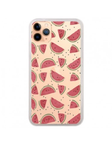 Coque iPhone 11 Pro Max Pasteques Watermelon Fruit Transparente - Dricia Do
