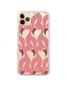 Coque iPhone 11 Pro Max Flamant Rose Flamingo...