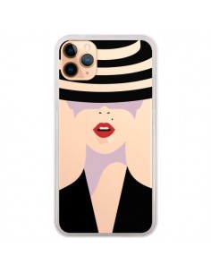 Coque iPhone 11 Pro Max Femme Chapeau Hat Lady...
