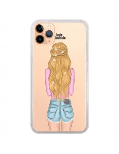 Coque iPhone 11 Pro Max Blonde Don't Care Transparente -...