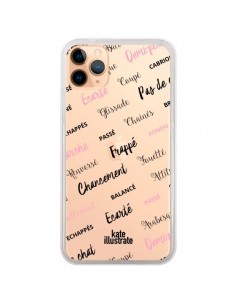 Coque iPhone 11 Pro Max Ballerina Ballerine Mots...
