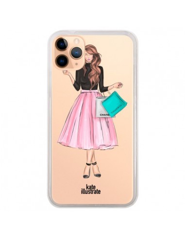 Coque iPhone 11 Pro Max Shopping Time Transparente - kateillustrate