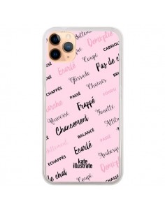 Coque iPhone 11 Pro Max Ballerina Ballerine Mots -...