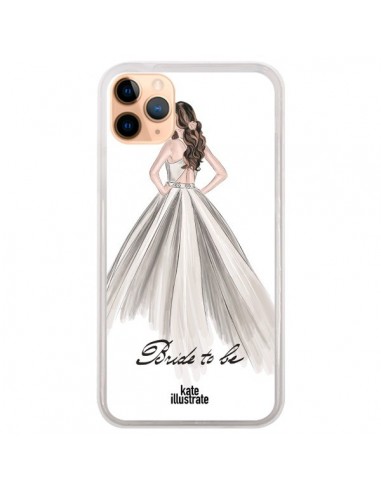 Coque iPhone 11 Pro Max Bride To Be Mariée Mariage - kateillustrate