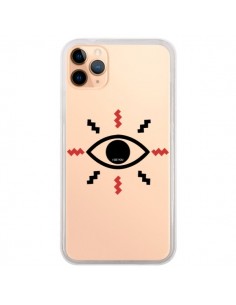 Coque iPhone 11 Pro Max Eye I See You Oeil Transparente -...