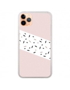 Coque iPhone 11 Pro Max Festive Pattern Rose - Koura-Rosy...