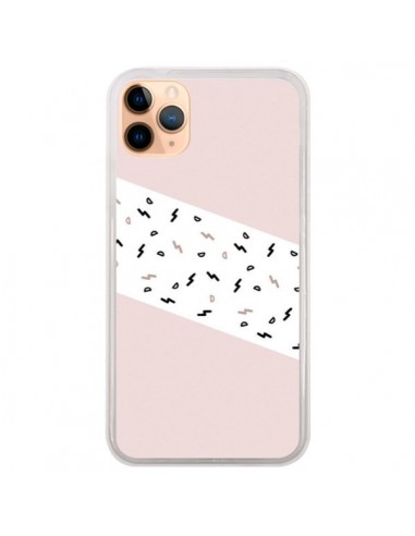 Coque iPhone 11 Pro Max Festive Pattern Rose - Koura-Rosy Kane