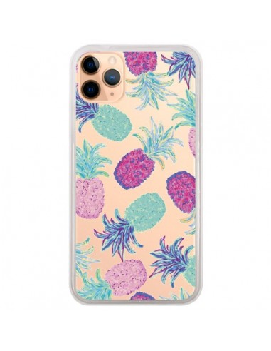 Coque iPhone 11 Pro Max Ananas Pineapple Fruit Ete Summer Transparente - Lisa Argyropoulos