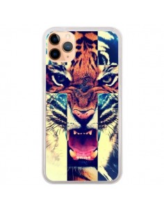 Coque iPhone 11 Pro Max Tigre Swag Croix Roar Tiger -...