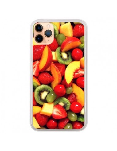 Coque iPhone 11 Pro Max Fruit Kiwi Fraise - Laetitia