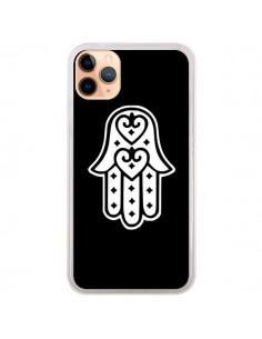 Coque iPhone 11 Pro Max Main de Fatma Oeil Noir - Laetitia