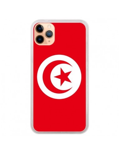 Coque iPhone 11 Pro Max Drapeau Tunisie Tunisien - Laetitia