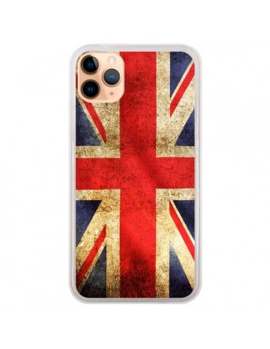 Coque iPhone 11 Pro Max Drapeau Angleterre Anglais UK - Laetitia