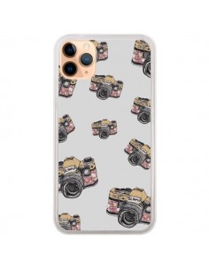 Coque iPhone 11 Pro Max Appareil photo vintage Rose -...