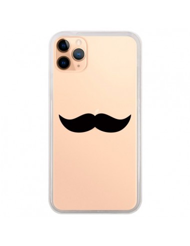 Coque iPhone 11 Pro Max Moustache Movember Transparente - Laetitia
