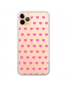 Coque iPhone 11 Pro Max Coeur Heart Love Amour Rose...
