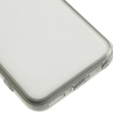 Coque style Bumper avec arrière transparent pour iPhone 5C Coque style Bumper avec arrière transparent pour iPhone 5C