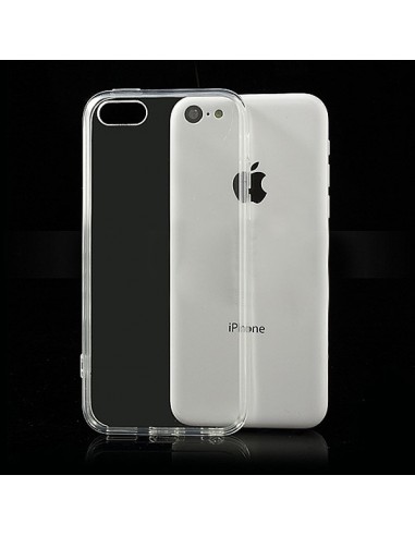 Coque style Bumper avec arrière transparent pour iPhone 5C