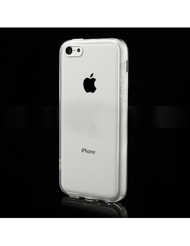 Coque style Bumper avec arrière transparent pour iPhone 5C