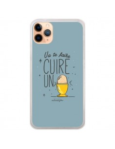 Coque iPhone 11 Pro Max Va te faire cuir un oeuf gris -...