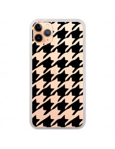 Coque iPhone 11 Pro Max Vichy Gros Carre noir...