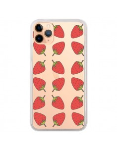 Coque iPhone 11 Pro Max Fraise Fruit Strawberry...
