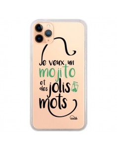 Coque iPhone 11 Pro Max Je veux un mojito et des jolis...
