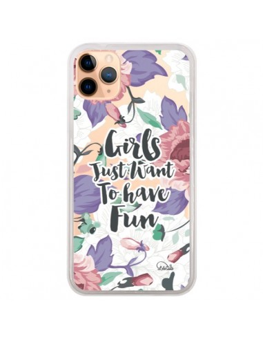 Coque iPhone 11 Pro Max Girls Fun Transparente - Lolo Santo