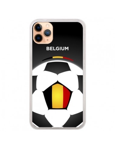 Coque iPhone 11 Pro Max Belgique Ballon Football - Madotta
