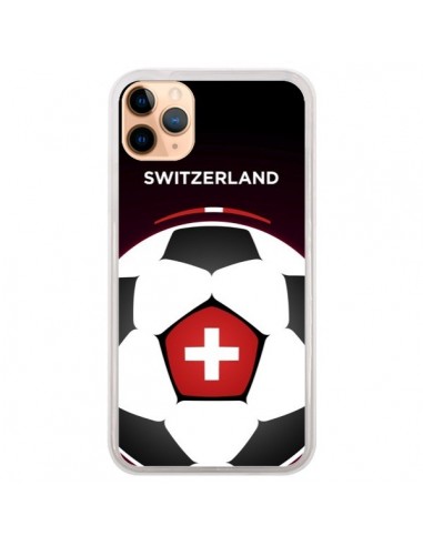 Coque iPhone 11 Pro Max Suisse Ballon Football - Madotta