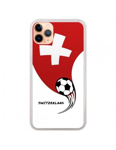 Coque iPhone 11 Pro Max Equipe Suisse Switzerland Football - Madotta