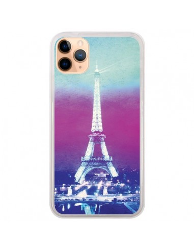 Coque iPhone 11 Pro Max Tour Eiffel Night - Mary Nesrala