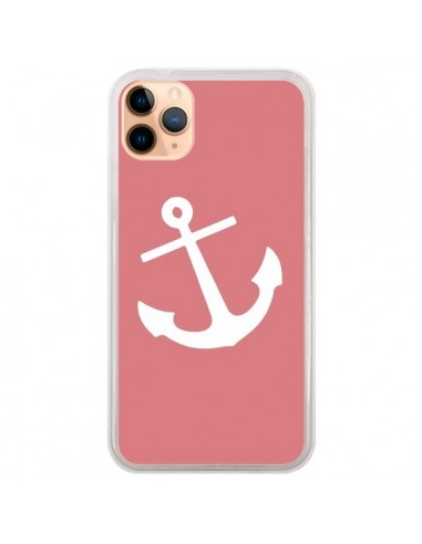 Coque iPhone 11 Pro Max Ancre Corail - Mary Nesrala