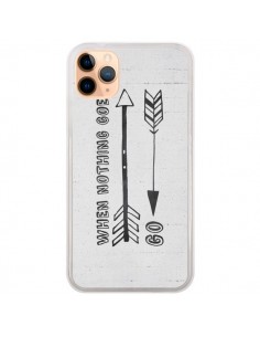 Coque iPhone 11 Pro Max When nothing goes right - Mary...