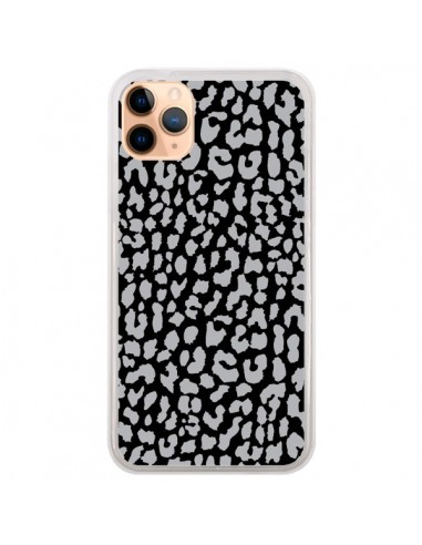 Coque iPhone 11 Pro Max Leopard Gris - Mary Nesrala