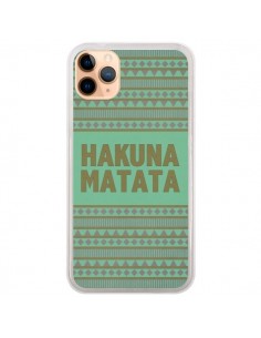 Coque iPhone 11 Pro Max Hakuna Matata Roi Lion - Mary...