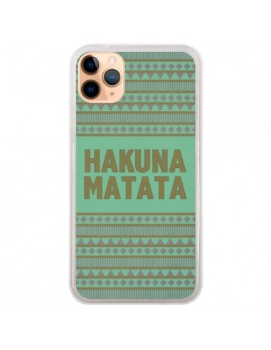 Coque iPhone 11 Pro Max Hakuna Matata Roi Lion - Mary Nesrala