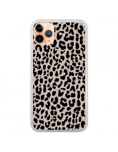 Coque iPhone 11 Pro Max Leopard Marron - Mary Nesrala