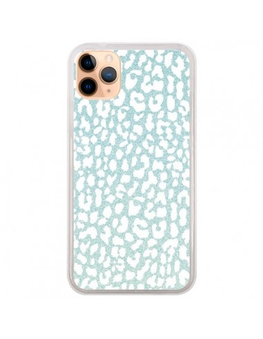 Coque iPhone 11 Pro Max Leopard Winter Mint - Mary Nesrala