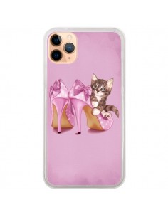 Coque iPhone 11 Pro Max Chaton Chat Kitten Chaussure...