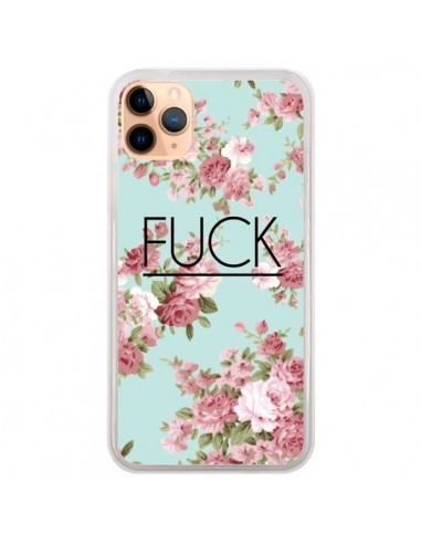 Coque iPhone 11 Pro Max Fuck Fleurs - Maryline Cazenave