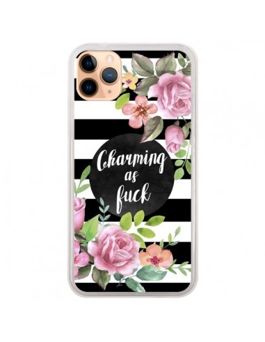 Coque iPhone 11 Pro Max Charming as Fuck Fleurs - Maryline Cazenave