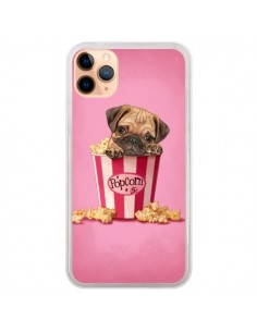 Coque iPhone 11 Pro Max Chien Dog Popcorn Film - Maryline...